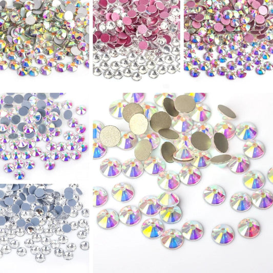 AAAA+ Best Quality Crystal Clear DMC Hot Fix Rhinestone More Shiny Super Bright Hotfix Iron On Stones.SS4-SS40 - HighGloss Shop