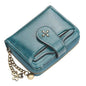 Women Wallets and Purses PU Leather Money Bag Female Short Hasp Purse Small Coin Card Holders Blue Red Clutch New Women Wallet