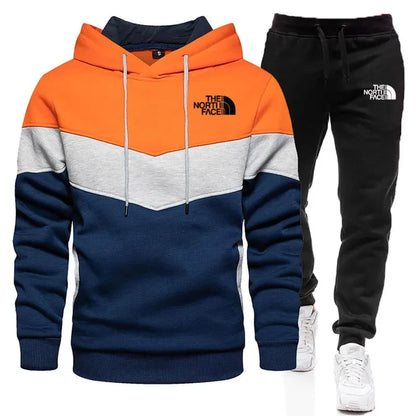 New Fashion Tracksuit For Men Hoodie Fitness Gym Clothing Men Running Set Sportswear Jogger Men'S Tracksuit Winter Suit Sports