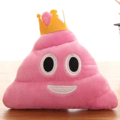 1PC Creative Super Poop Stuffed Plush Toy Funny Cute Face Expression Poop Doll for Children Kids Birthday Christmas Gifts Toy