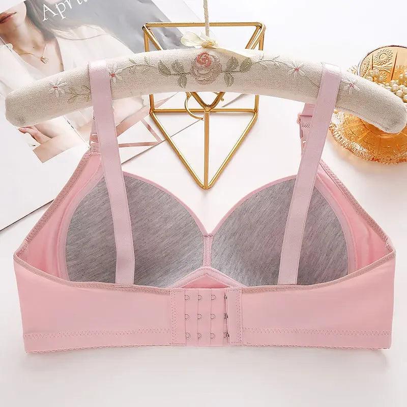 BC Cup New Sexy Large Size No Steel Ring Comfortable Lingerie Push Up Breathable Women's Underwear Thin Cup Lenceria Femenina