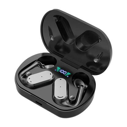 New OWS Wireless Headphones Bluetooth Earphones with HD Mic HiFi Stereo Sound Wireless Earbuds Touch Control for Running Workout