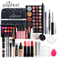 POPFEEL All In One Makeup Kit  for Women Full Kit Set, All in One Makeup Sets Include Eyebrow Eyeliner Eyeshadow