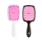 2pcs/set Wide Teeth Air Cushion Comb Massage Wet Dry Comb Demelante Brush Hollow Combs расчески Salon Barber Hair Brushes Kit