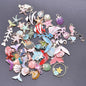 New Kawaii 10PCS/Lot Bulk Random Mix 4 Color Dripping Oil Alloy Pendant Enamel Charms For Jewelry Women DIY Handmade Accessories