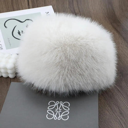 Hot Sale Fur Hat Women Warm Snow Ski Cap Female Faux Fox Fur Thick Warm Winter Hat Lady Windproof Russian Hat Ear Warmer Bonnet