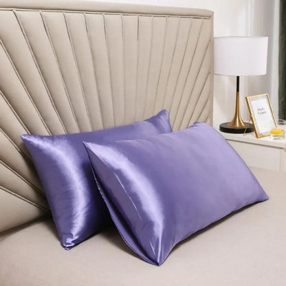 100% Silk Pillowcase Pillow Cover Silky Satin Hair Beauty Pillowcase Comfortable Pillow Case Home Decor Pillow Covers.