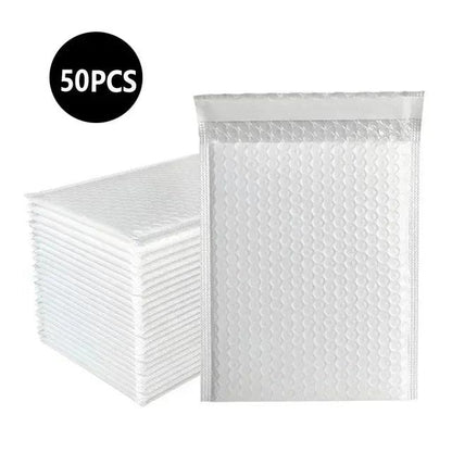 50 Pcs Multi Colors Delivery Package Packaging Small Business Supplies Envelopes Shipping Packages Bubble Envelope Packing Bag