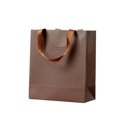 Sunshine Packaging Custom Design Luxury Logo Printed Shopping Gift Cosmetic Clothing Kraft Paper Bag