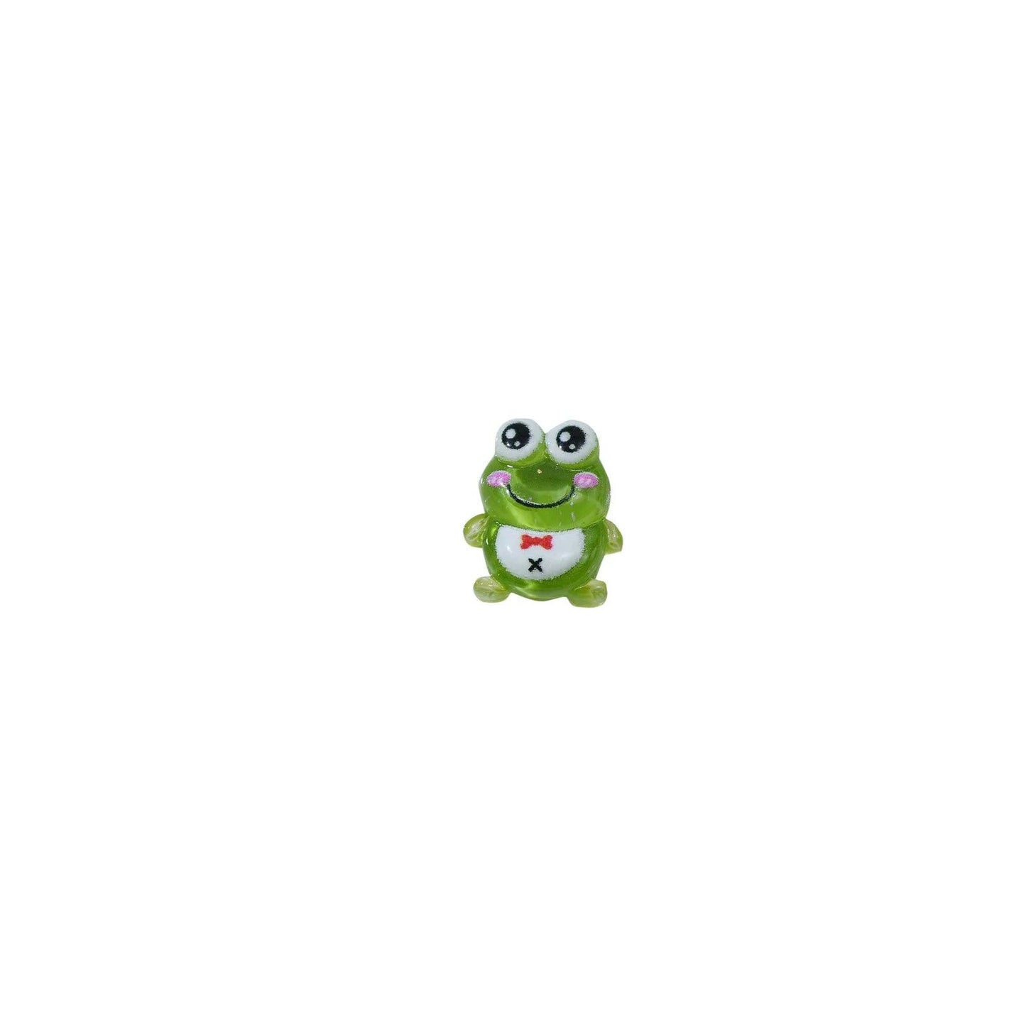 20pcs 3D Cute Funny Frog Resin Nail Art Decorations Kawaii Accessories DIY Manicure Design PartsLittle Frog Cartoon Nail Charms