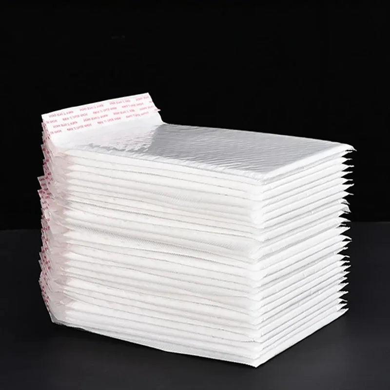 80pcs Bubble Mailers Wholesale White Padded Envelope for Packaging Mailing Gift Self Seal Shipping Bags Bubble Envelope