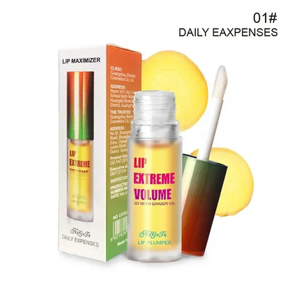 Lip Plumper Oil Serum Instant Long Lasting Volumising Essence Oil Repair Lip Fine Lines Increases Elasticity Sexy Lip Balm New