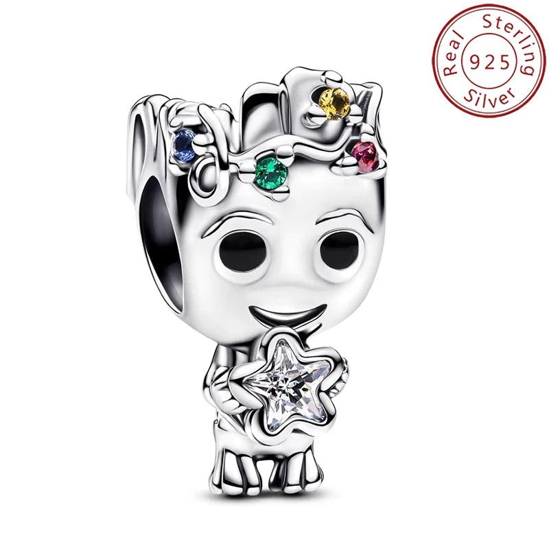 New Hot 925 Sterling Silver Charms Beads, Hot Toys Series Stranger Things, Fit Original Pandora 925 Bracelets DIY For Women Gift