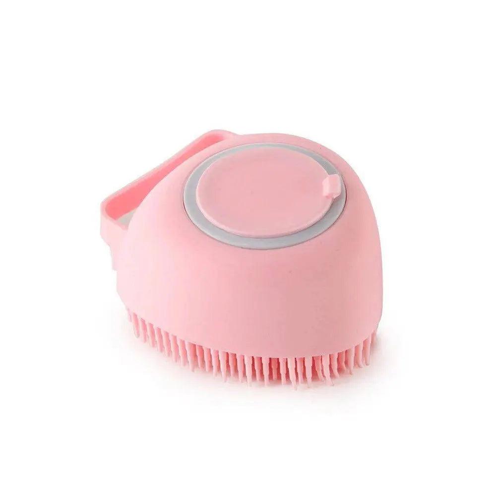 Pet Bath Brush Bathroom Soft Silicone Massage Comb Soft Safety Dog Cat Shampoo Brush Hair Fur Grooming Cleaning Accessories