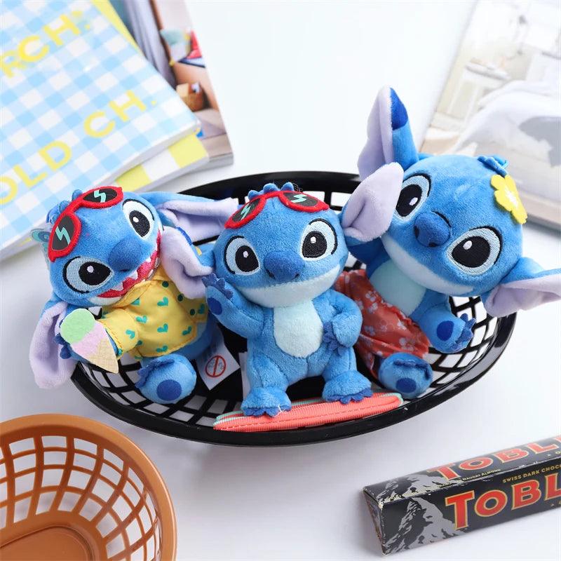 Disney Lilo & Stitch Kawaii Stitch Angel Stuffed Toys  A Couple Of Plush Dolls Plush Backpack Pendant Toy Cartoon&Cute Birthday