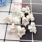 10pcs Cute Irregular Simulation Popcorn Resin Charms Cute Earring Charms Diy Crafts For Keychain Food Pendant Jewelry Make