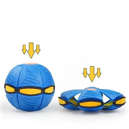 Flying Saucer Ball Deformation UFO Kids Flat Throw Magic Balls For Children's Toy Balls Boy Girl Outdoor Sports Toys Kids Gift