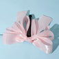 Lystrfac New Banana Clip Bow Hair Clips for Women Girls Back Head Double Layer Hairpin Horsetail clip Fashion Hair Accessories