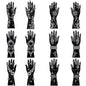 12pcs Large Henna Hand Tattoo Stencils Flower Glitter Airbrush Mehndi Indian Henna Tattoo Templates Stencil For Body Painting