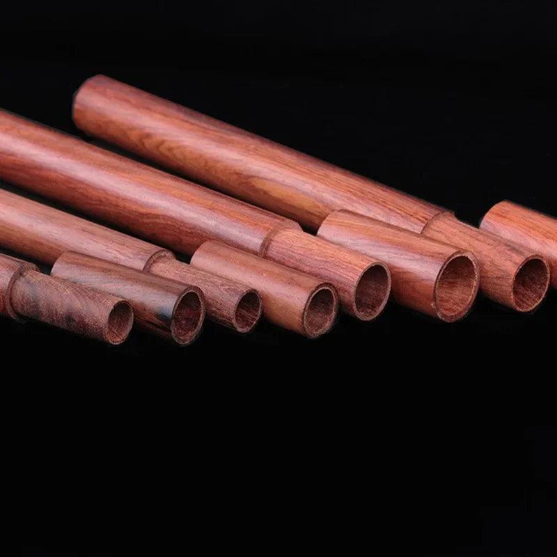 FY 5g/10g/20g Rosewood Incense Storage Tube Portable Wooden Box, Can Put 10cm/21cm Sandalwood OUD Incense Sticks - HighGloss Shop