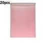 50-10PCS Black/Pink Bubble Envelope Self Seal Padded Bubble Mailers Waterproof Shipping Packages for Jewelry Makeup Supplies