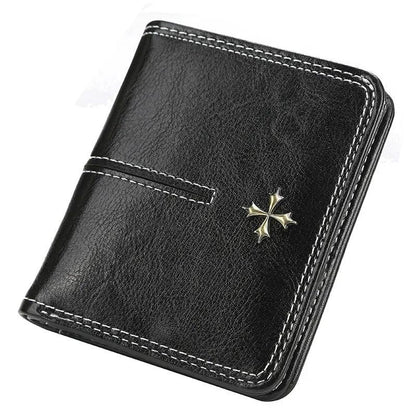 Women Wallets and Purses PU Leather Money Bag Female Short Hasp Purse Small Coin Card Holders Blue Red Clutch New Women Wallet