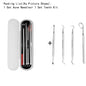 Acne Needle Remove Blackhead Blemish Pimple Comedone 4pcs/Set Double-ended Stainless Steel Facial Cleaning Skin Care