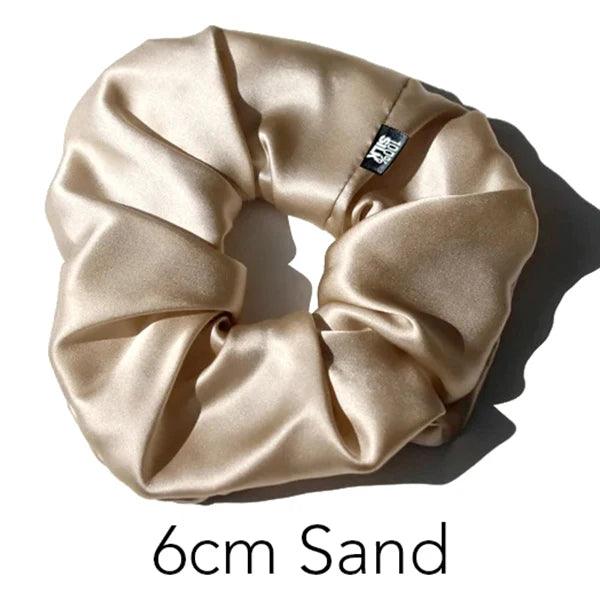 Extra Large Scrunchies for Women Girls 100% Mulberry Silk Big Oversized Elastic Bands Hair Bobble Ties Ropes Ponytail Holder