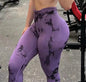 Women Tiedye Gym Leggings Seamless Mujer Push Up Booty Pants Scrunch Sports Fitness High Waist Workout Yoga Leggins Drop Ship