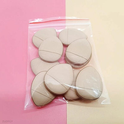 5/10Pcs Mini Finger Puff Foundation Powder Detail Makeup Sponge Puff Face Concealer Cream Blend Cosmetic Accessories Makeup Tool