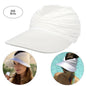 Cap Beach sun hat women big head 56-65 size spring summer new hollow top hat 50+ sun hat girls high elastic outdoor sports hats