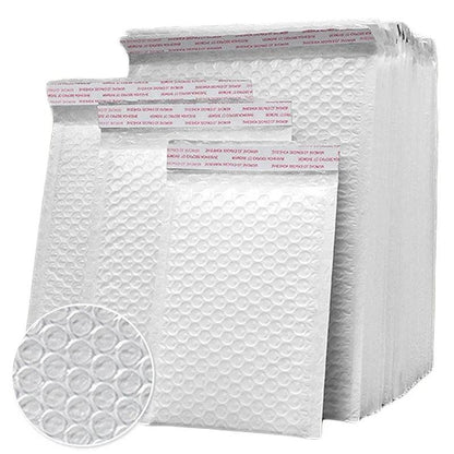 80pcs Bubble Mailers Wholesale White Padded Envelope for Packaging Mailing Gift Self Seal Shipping Bags Bubble Envelope