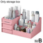 Large Capacity Cosmetic Storage Box Makeup Drawer Organizer Desktop Sundries Box Nail Container Jewelry Makeup Polish Stora R0T3