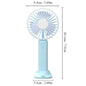 1pc New Portable Fan Office Desktop Multifunctional Folding Headed Small Electric Fan USB Mini Portable High Wind Pocket Fan