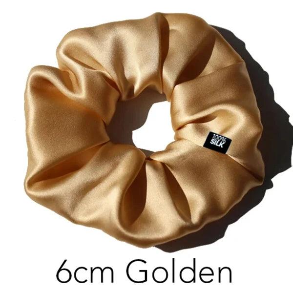 Extra Large Scrunchies for Women Girls 100% Mulberry Silk Big Oversized Elastic Bands Hair Bobble Ties Ropes Ponytail Holder