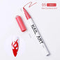 Nail Art Drawing Graffiti Pen Waterproof Painting Liner Brush DIY 3D Abstract Lines Fine Details Flower Leaf Nail Manicure Tools