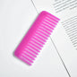 Wide Teeth Acetate Hair Combs Anti-static Massage Hair Brush Hairdressing Colorful Hairdress Salon Styling Traveling Accessories