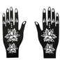 Cool Wedding Tool Hand Foot Temporary Tattoo Body Art Sticker Henna Stencil Tattoo Stencil Template