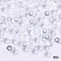 Super Quality Glitter Gems SS3-SS50 Flatback Stones Clear Crystal Non Hotfix Rhinestones Nail Art Decoration Rhinestones