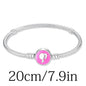 Hot sale % 100 925 sterling silver Barbie series pendant suitable for original 925 sterling silver women's bracelet DIY jewelry