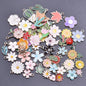 New Kawaii 10PCS/Lot Bulk Random Mix 4 Color Dripping Oil Alloy Pendant Enamel Charms For Jewelry Women DIY Handmade Accessories