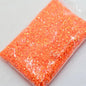 1000pcs 6mm Glue On Crystal Stones Resin Rhinestone  Jelly AB Gems Flatback DIY Stones in Non Hot Fix