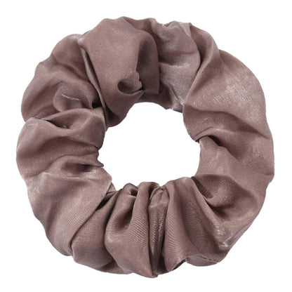 5/1pc Accessoires Women Girls Silky Satin Hair Scrunchies Solid Stretch Elastic Simple Elegant Rubber Band Ponytail Tie low cost