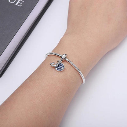 Popular Hot Sale 925 Sterling Silver Figure Model Making Charm Suitable for 925 Sterling Silver Bracelet DIY Holiday Gift