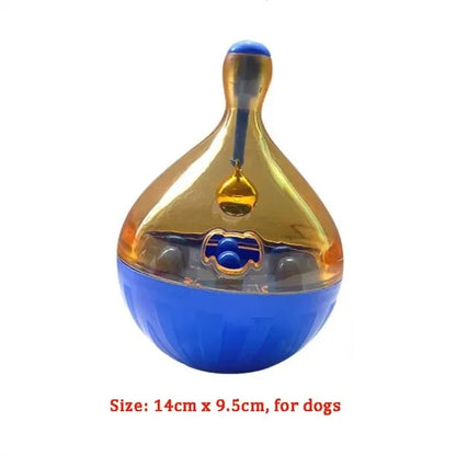 Interactive Dog Toys Slow Food Ball Food Dispenser IQ Treat Ball Smarter Pet Toys For Dogs Playing Training Balls Pet Supplies