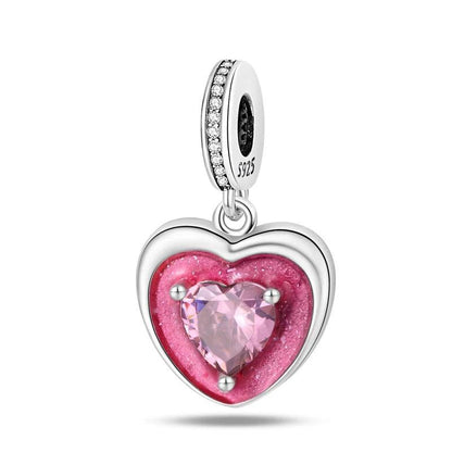 Hot sale % 100 925 sterling silver Barbie series pendant suitable for original 925 sterling silver women's bracelet DIY jewelry