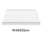 Acrylic Anti-slip Transparent Cutting Board with Lip for Kitchen Counter Countertop Protector Home Restaurant kitchen gadgets - HighGloss Shop