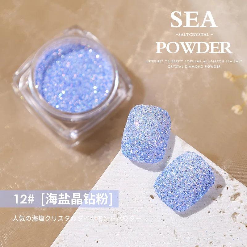 1Jar Silver/gold Holographic Nail Glitter Powder DIY Shiny Nail Glitter Dust Decoration UV Gel Nail Pigment Sequin Accessories 9