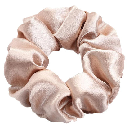 10/5pcs/lot Accessoires Women Girls Silky Satin Hair Scrunchies Solid Elastic Elegant Rubber Band Headwear Holder Scrunchy Black