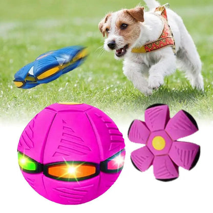 Dog UFO Ball Enhances Interaction and Exercise Magical Dog UFO Ball Creativity Dog UFO Ball Suitable for Dogs of All Sizes